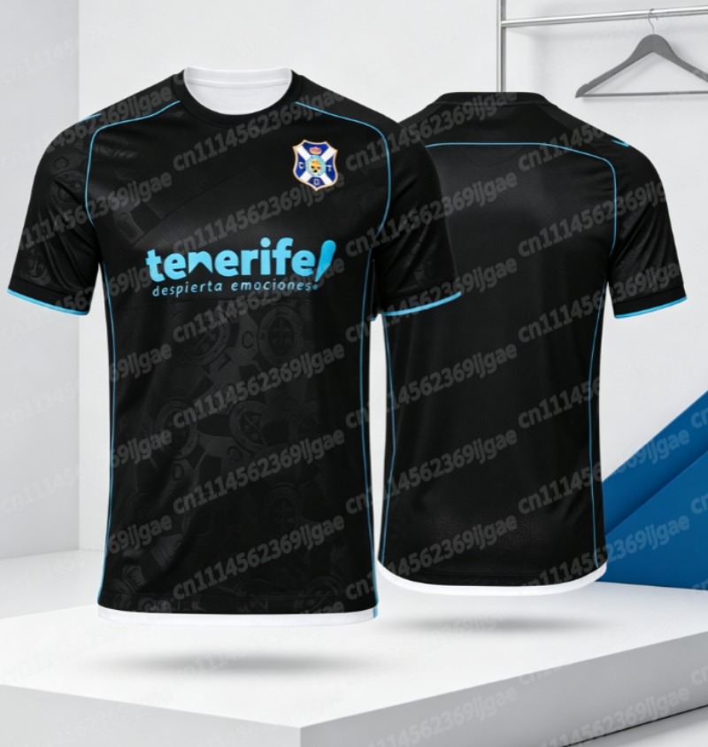 Sports Equipment Jersey - 2026 Tenerife 3D Baskı Futbol Forması