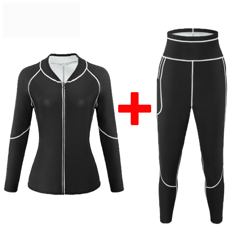 Sports Equipment Set - Sauna Takım Elbise Kadın Spor Giyim