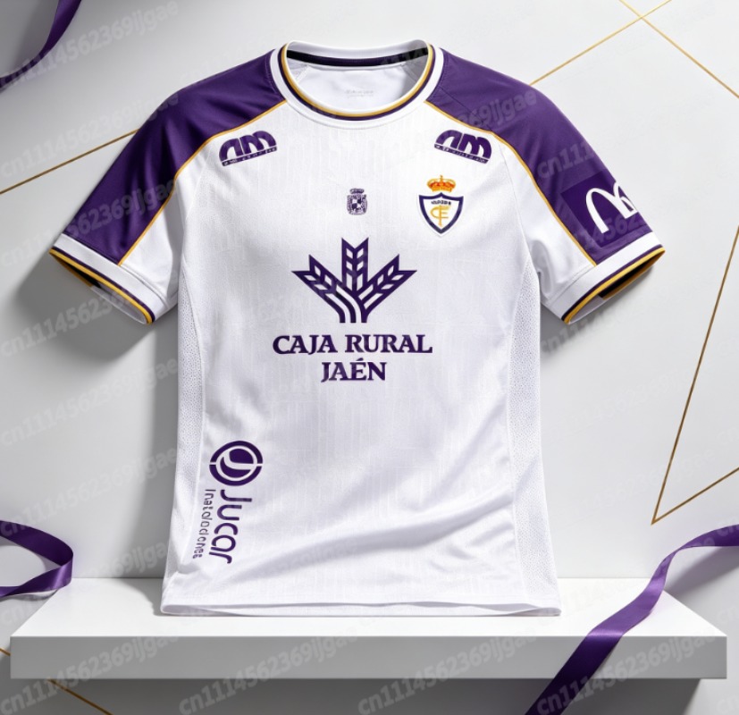 Sports Equipment Jersey - 2026 Real Jaén 3D Baskılı Futbol