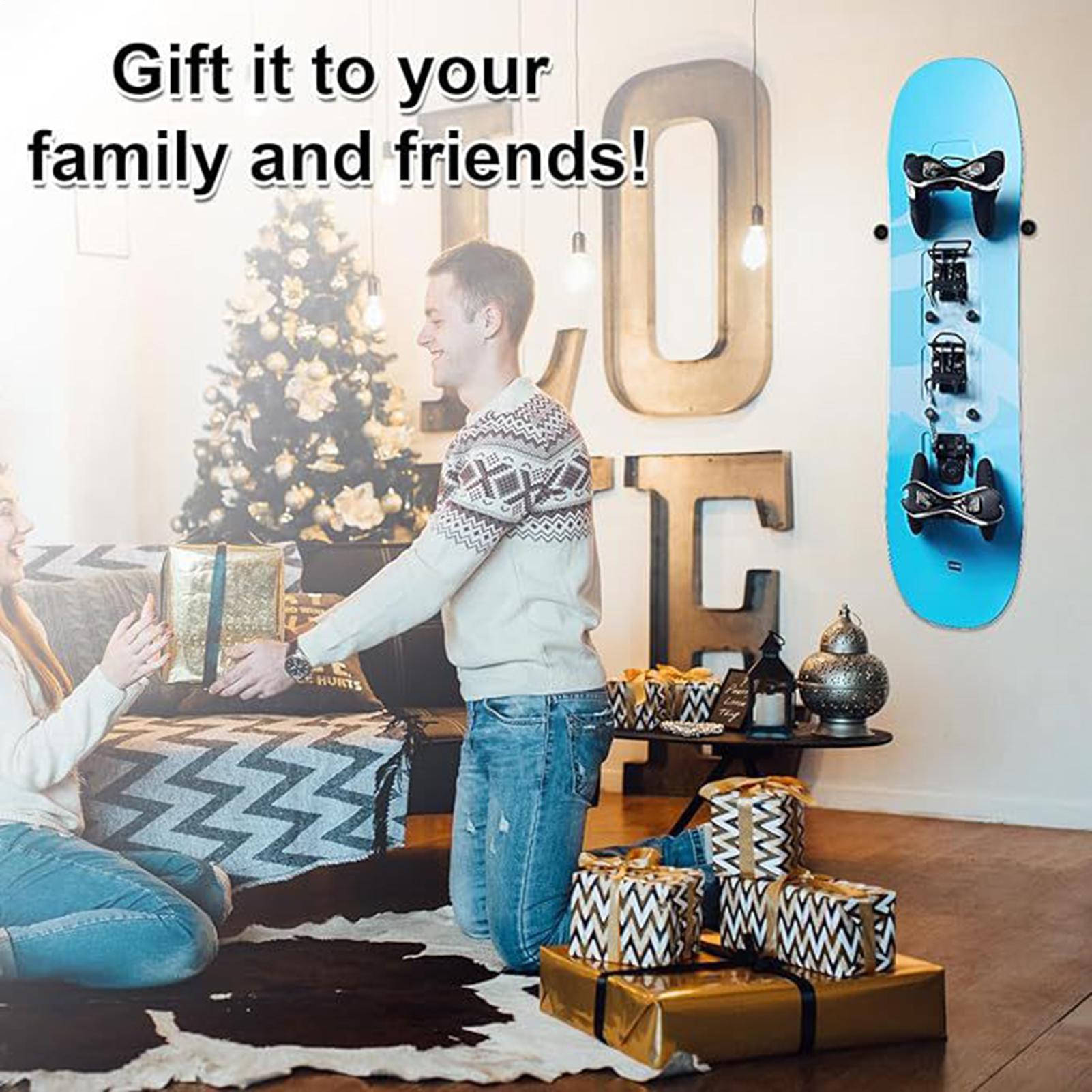 Sports Equipment Garage Storage - Duvara Monte Kayak Askıları Dikey Snowboard