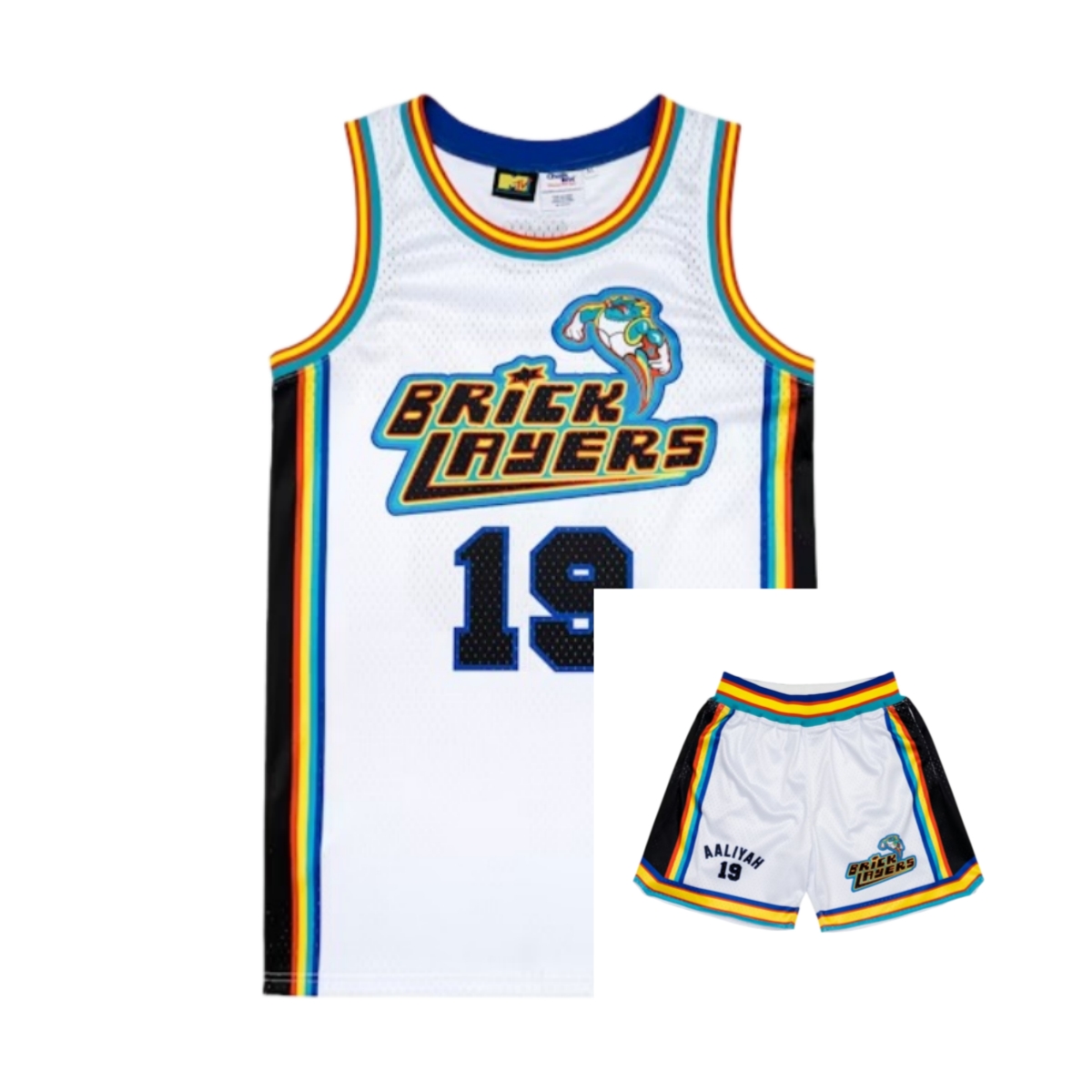 1996 Aaliyah # 19 Bricklayers  - Sports Equipment Jersey incelemesi ve fiyatı