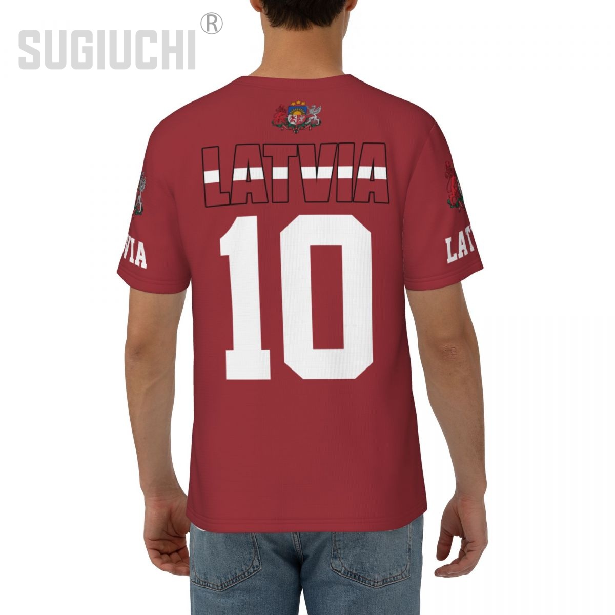 Unisex Ulus T-shirt Letonya Ba - Sports Equipment Jersey incelemesi ve fiyatı