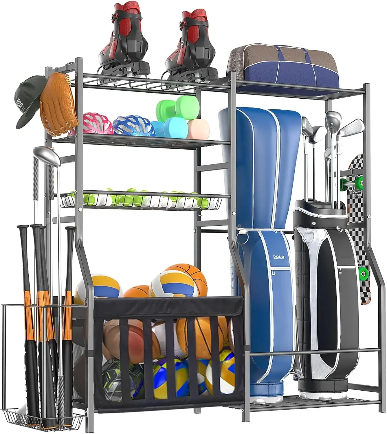 Ağır Hizmet Tipi Garaj Spor Ek - Sports Equipment Garage Storage incelemesi ve fiyatı